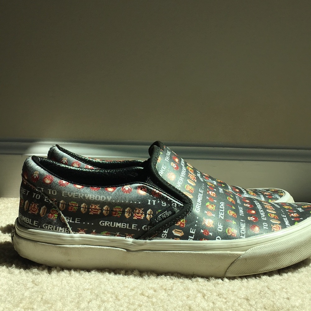 The Legend of Zelda Slip- On Vans